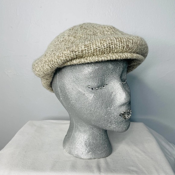 70s Hansen for‎ Zwicker Knitting Mills Wool Cap - Picture 1 of 9